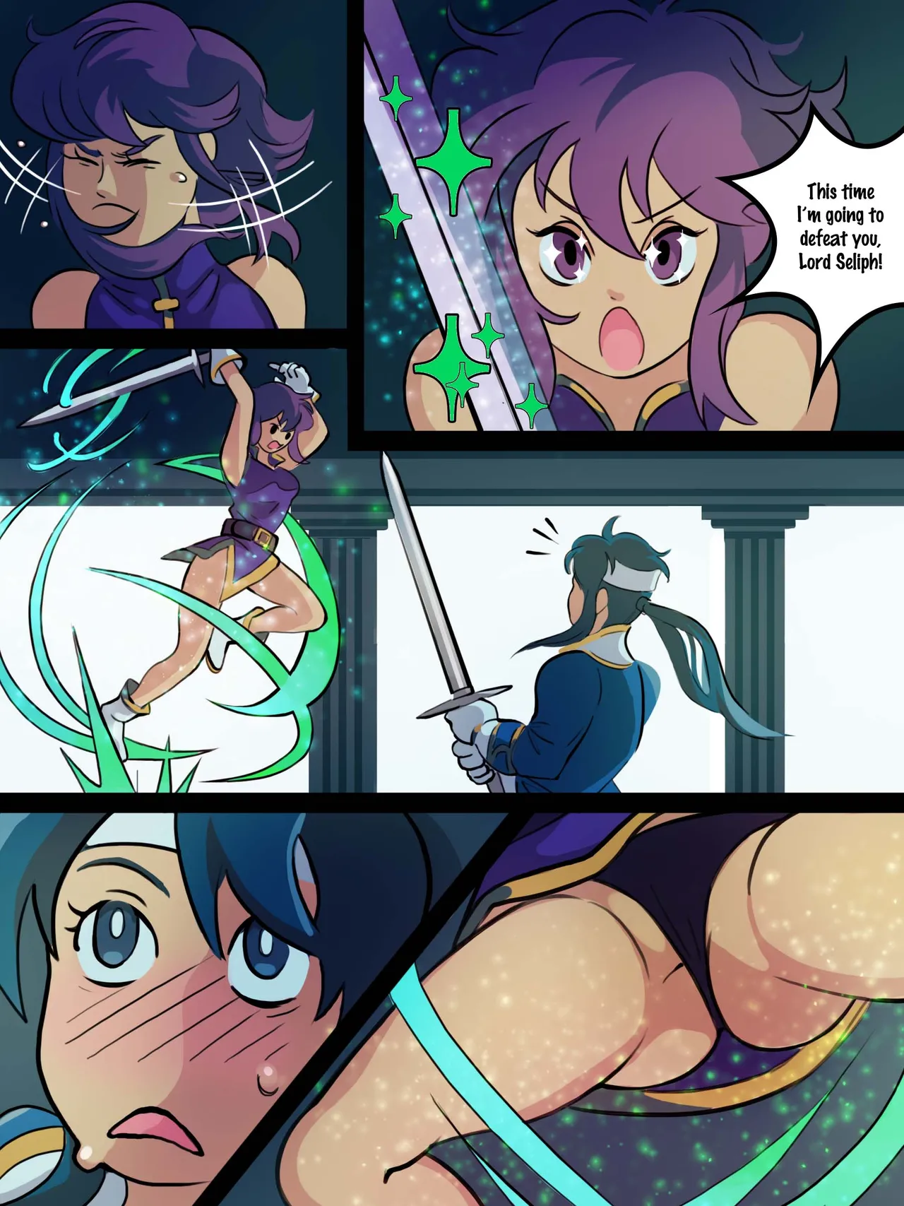 Larcei's Intimate Duel page 7 full