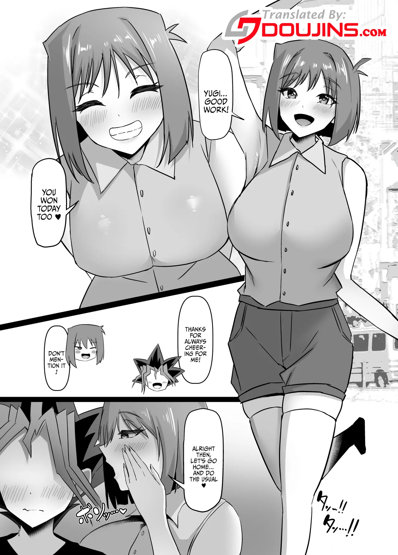 Mazaki Anzu to Gohoubi Pakopako Nakadashi Duel / Having A Creampie Sex Duel With Tea Gardner As A Reward page 2 full