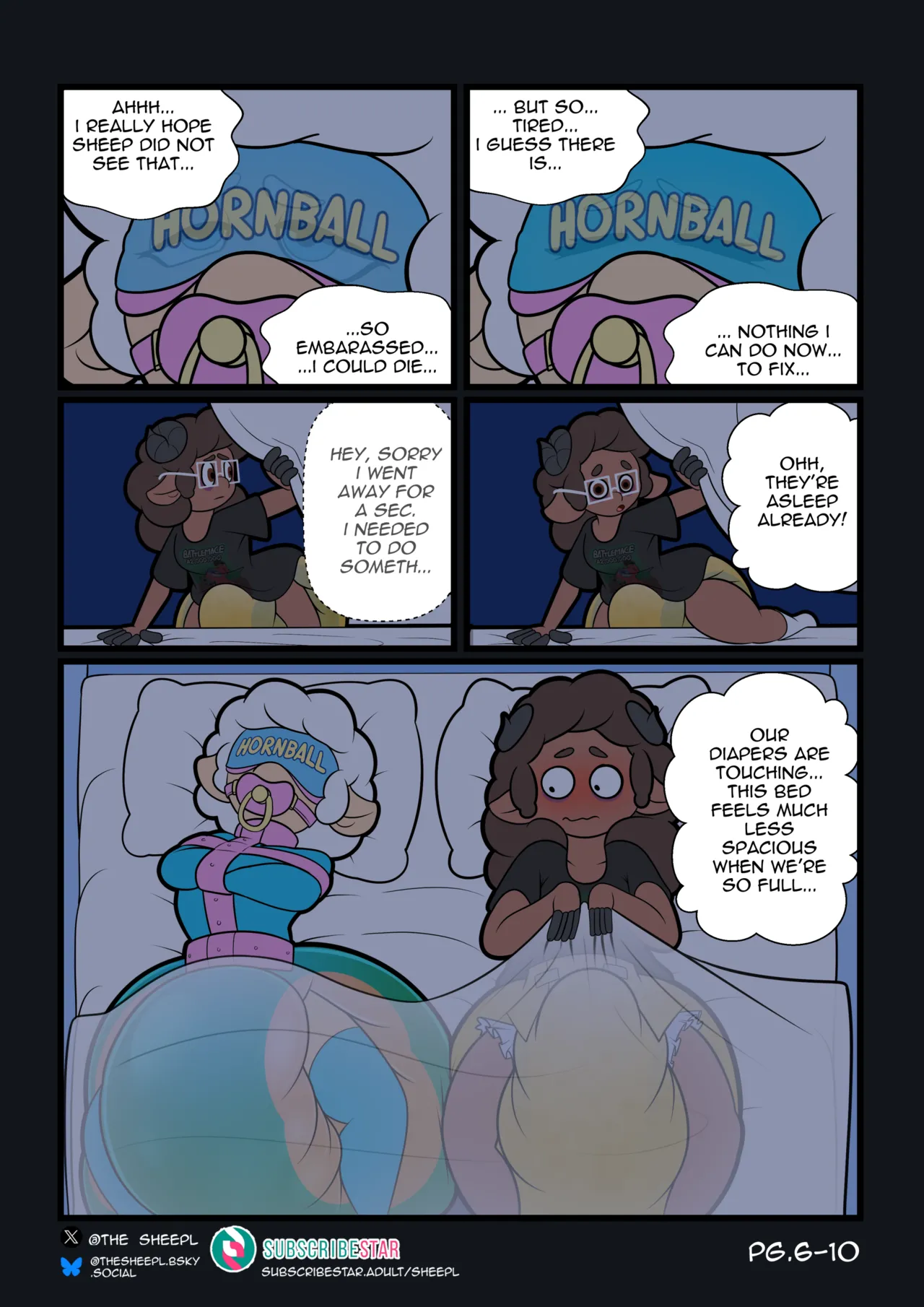 Comic: Chapter 2 - First Night page 6 full