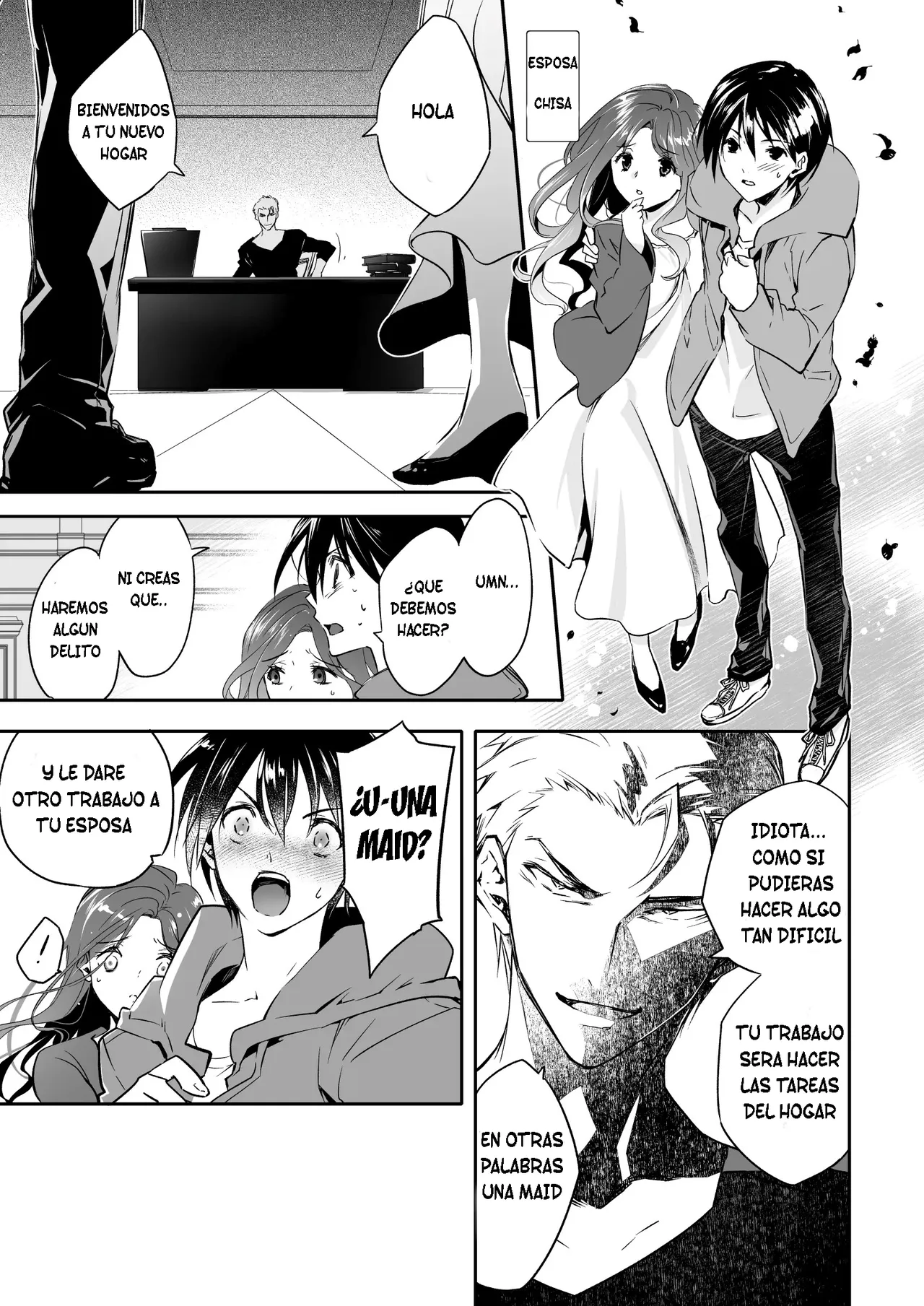 Mesu Ochi no Kashaku ~Tsuma o Netotta Otoko no Seitenka Maid ni Sareta Seinen~ page 4 full