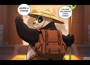 Tigress And Master Shifu cover