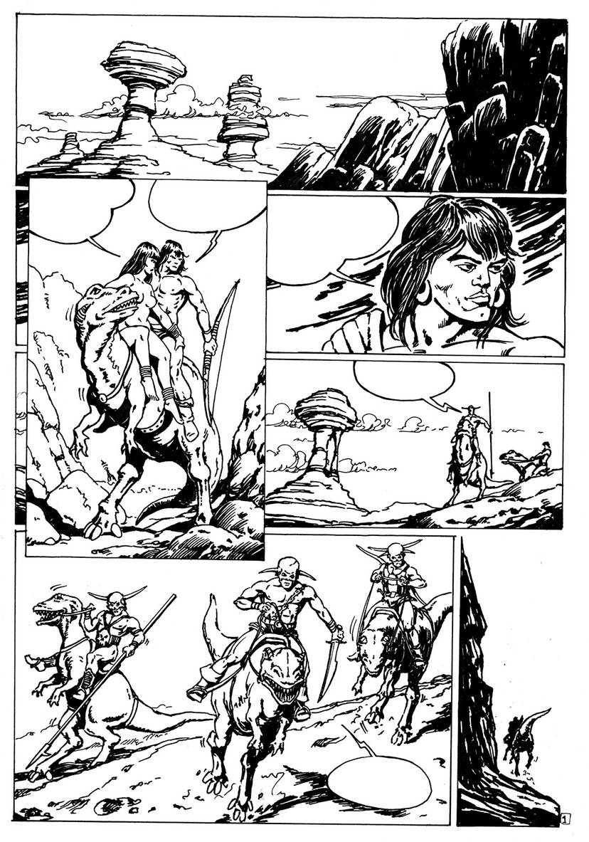 Olekisy Lipatov Old Comic page 1 full