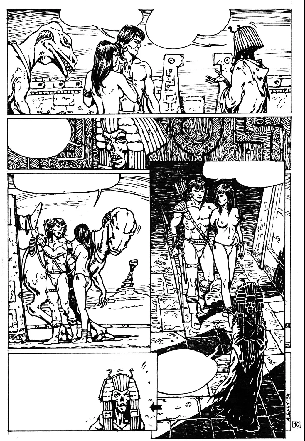 Olekisy Lipatov Old Comic page 10 full