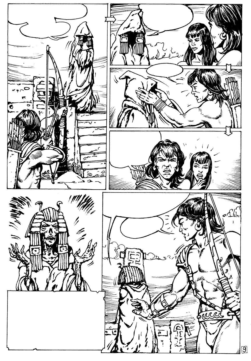 Olekisy Lipatov Old Comic page 9 full