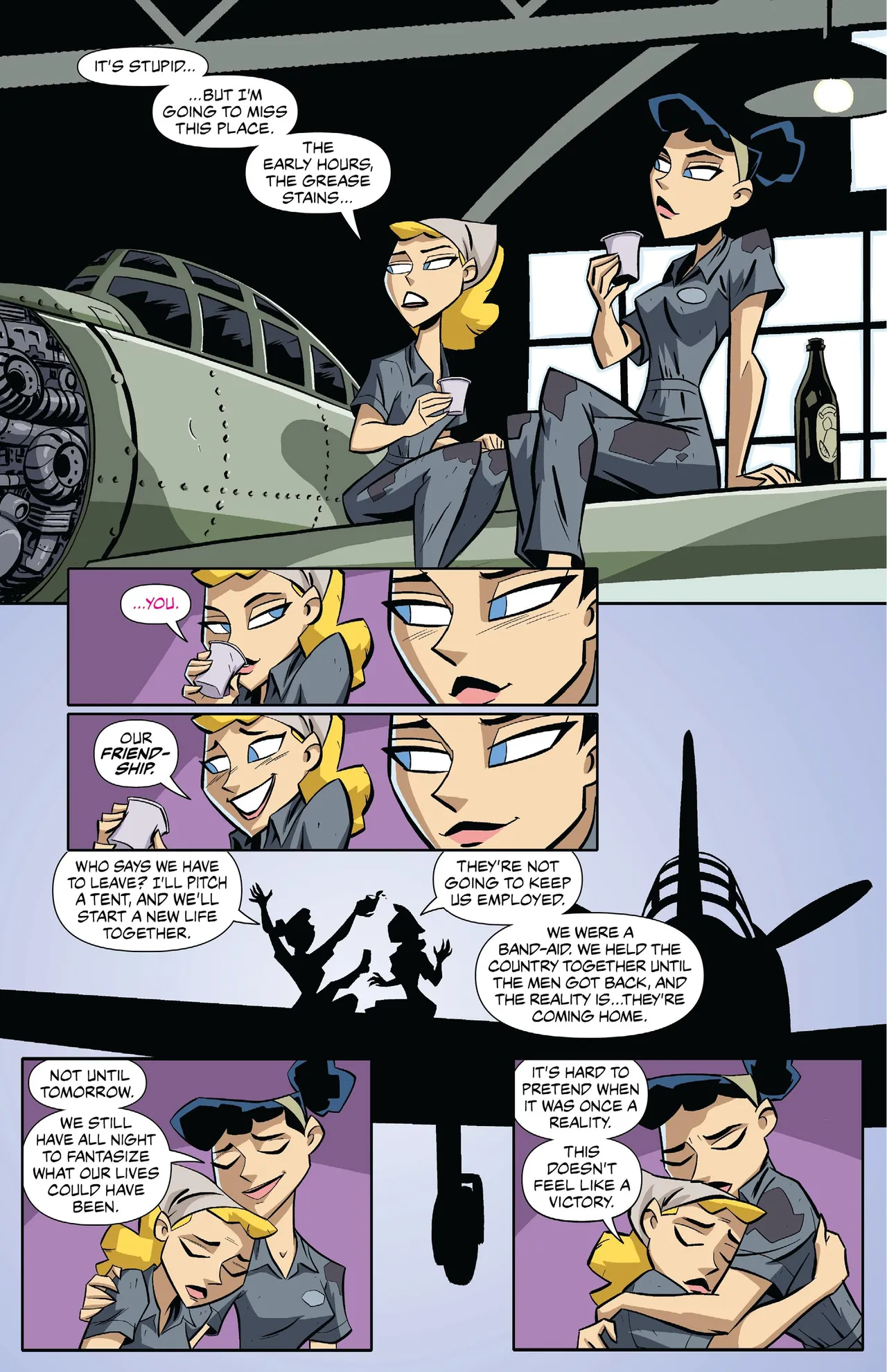 Bombshell and Atomica 001-003 page 4 full