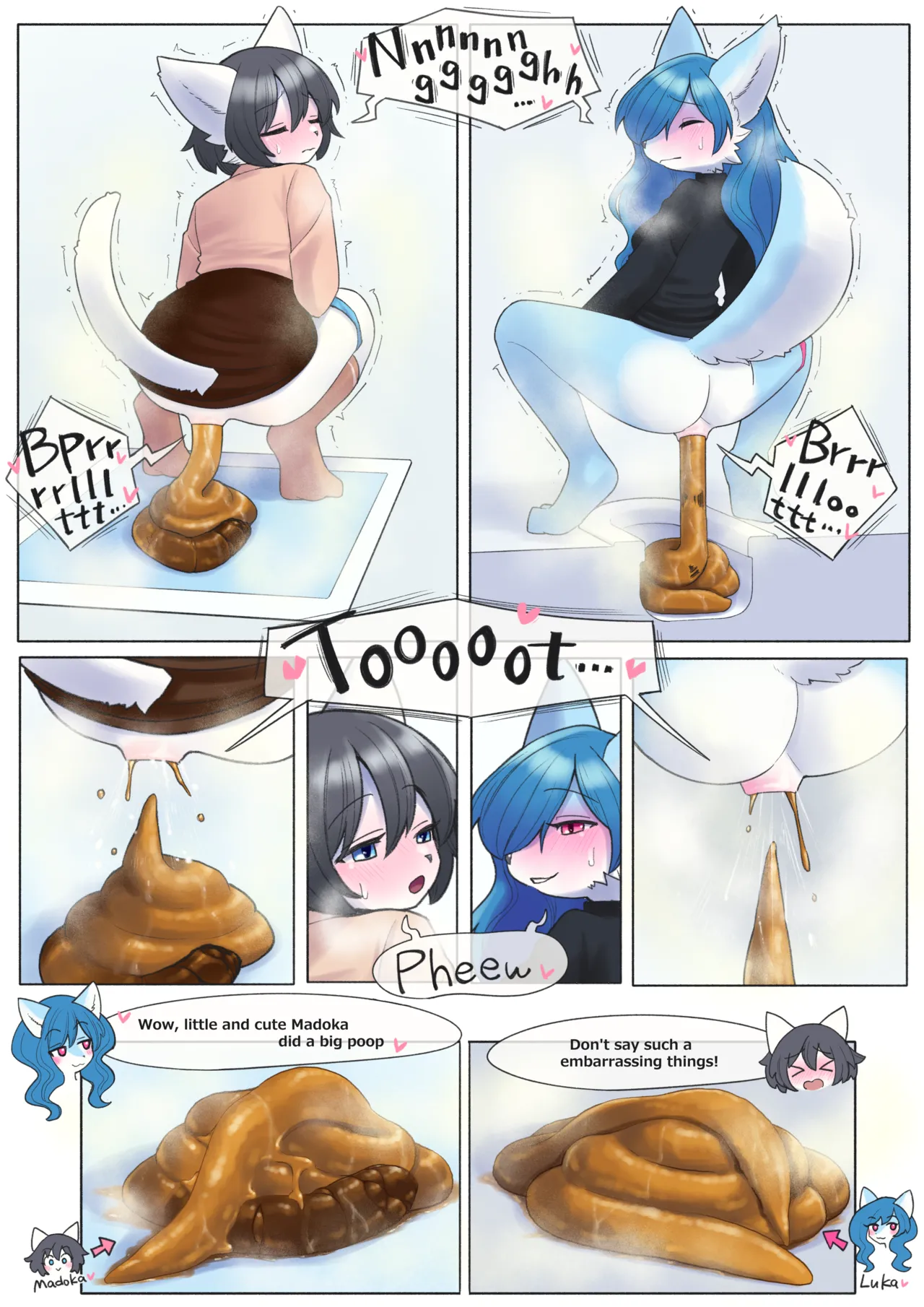 Lovers Pooping Together page 2 full