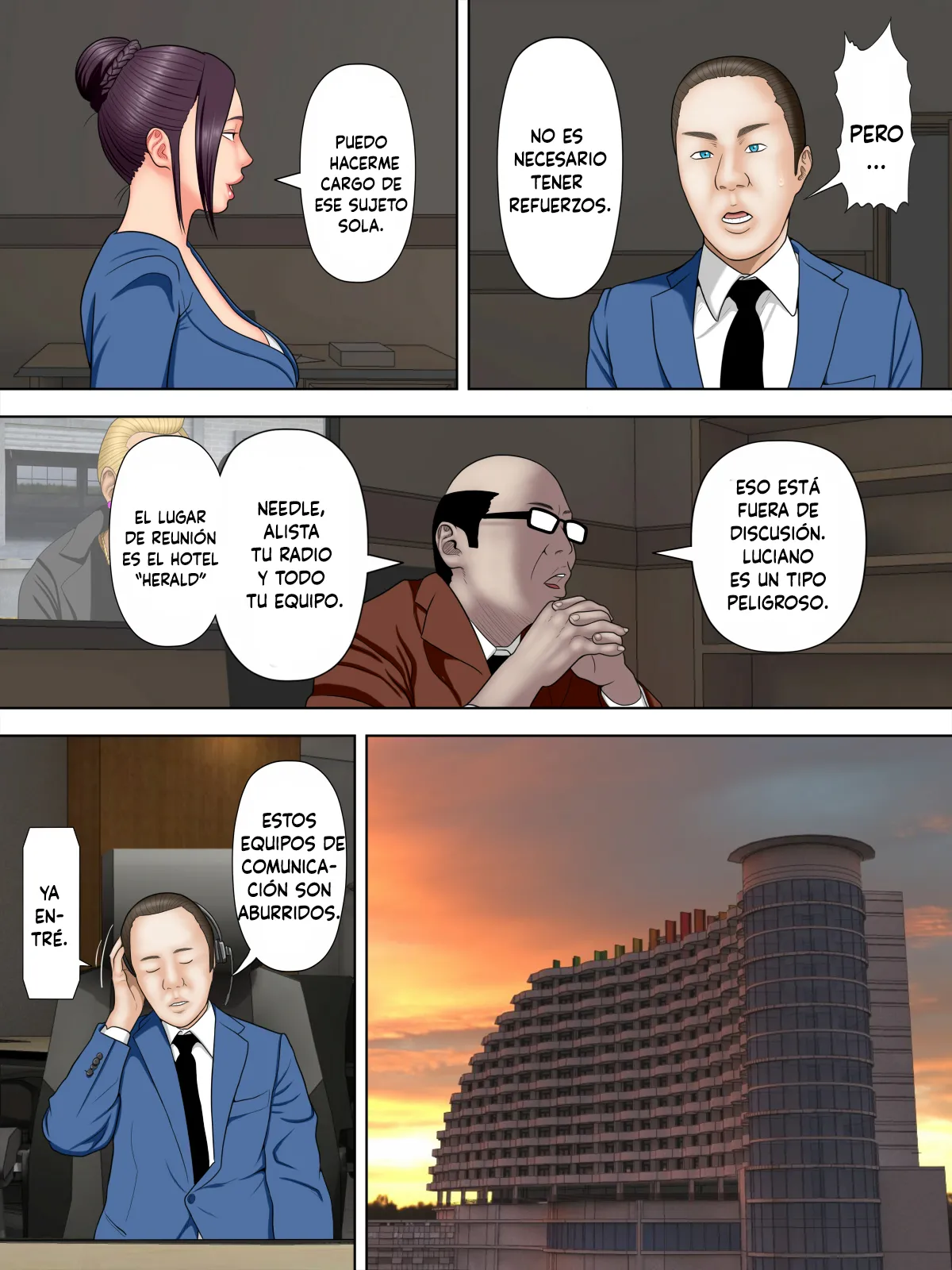 Hitozuma Spy to Mafia no Musuko 1 ~Kuro Gal Keisatsukan Hen~ page 9 full