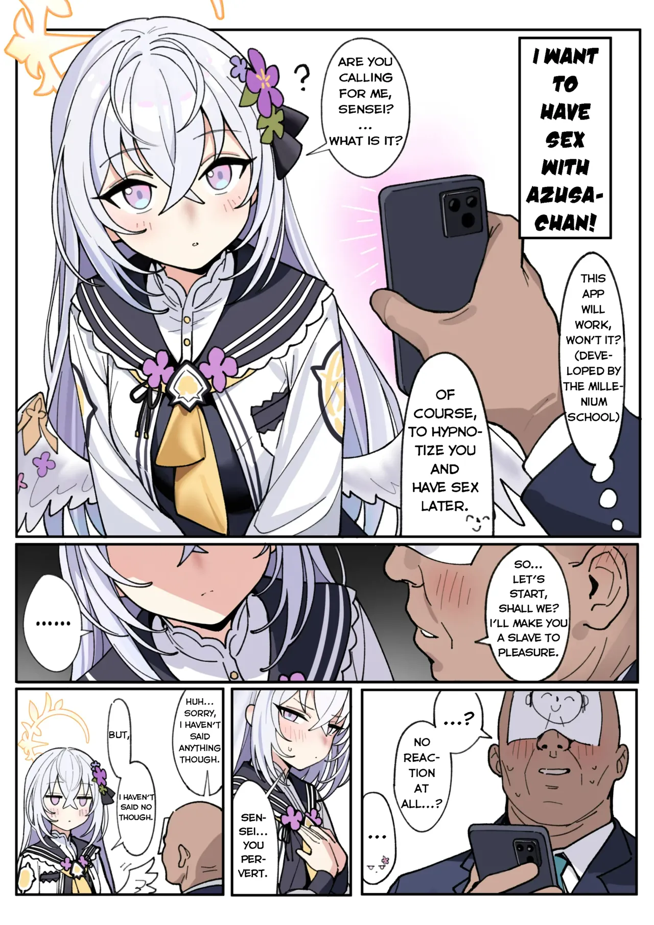 Hakudaku Tenshi to no, Torokeru You na Joukou | Melting Love Experience with a Milky White Angel page 4 full