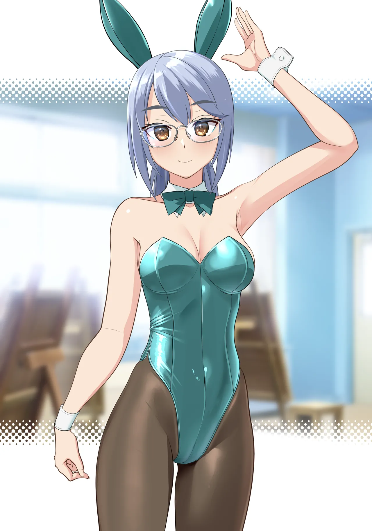 美術室のバニーさん page 3 full