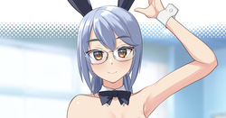 美術室のバニーさん