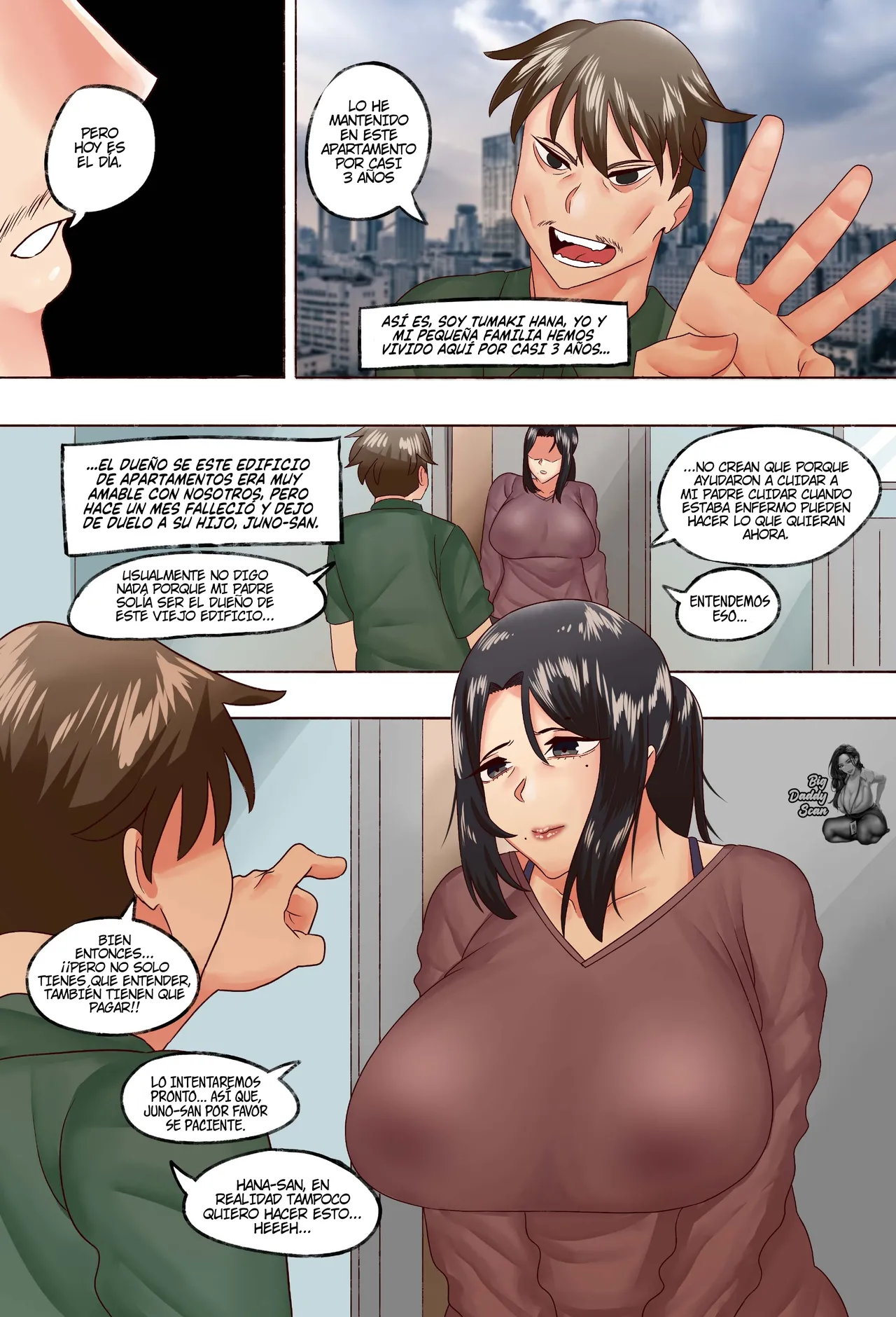 Sinful Mother Tsumaki Hana 1-3｜Madre Pecadora 1-3 page 4 full
