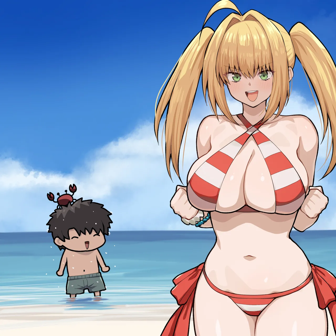 水着ネロえっち page 3 full