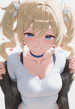 20250414 - Barbara  - Hair Down