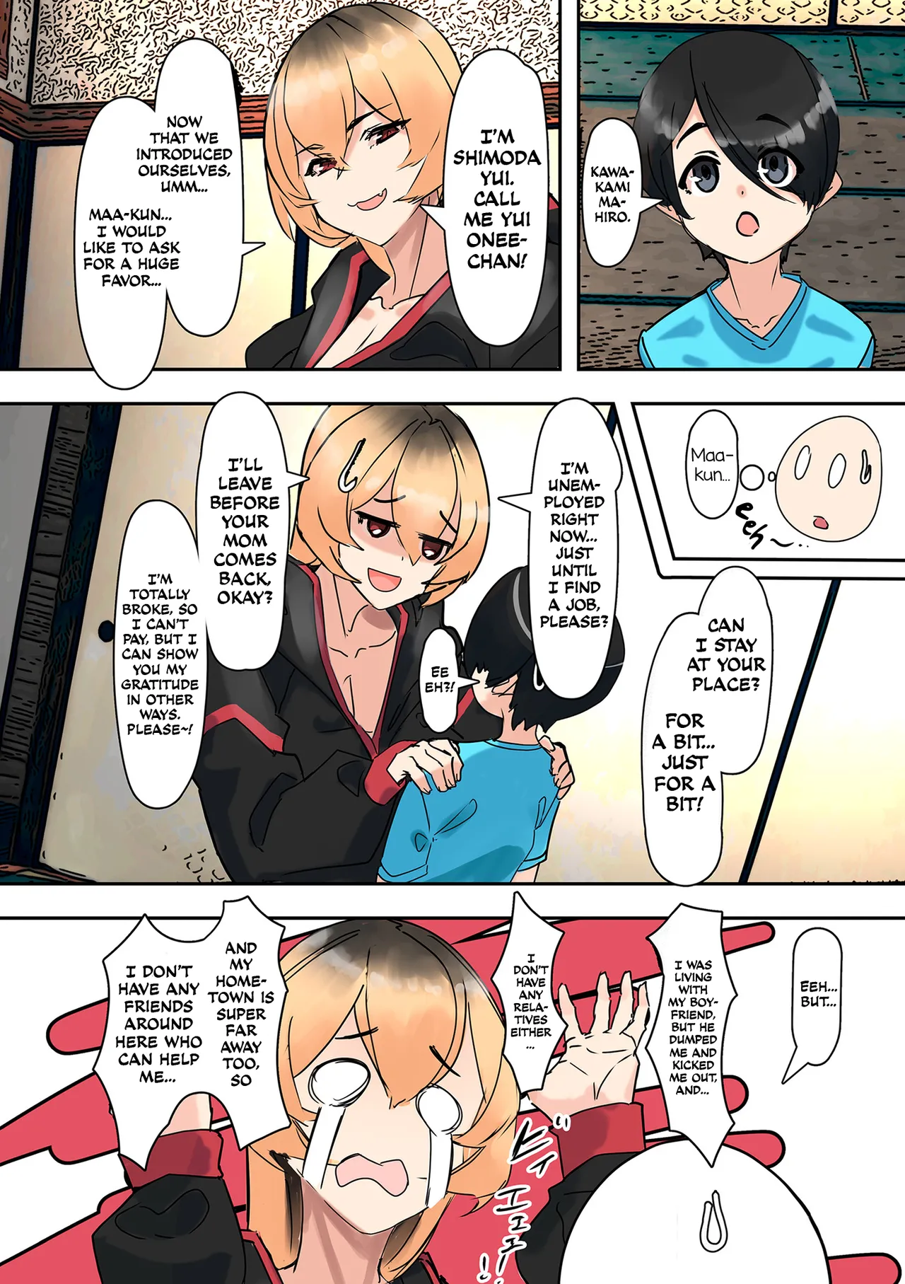 Onee-Chan wo Hirottara… | Picking up a Discarded Onee-Chan… page 7 full