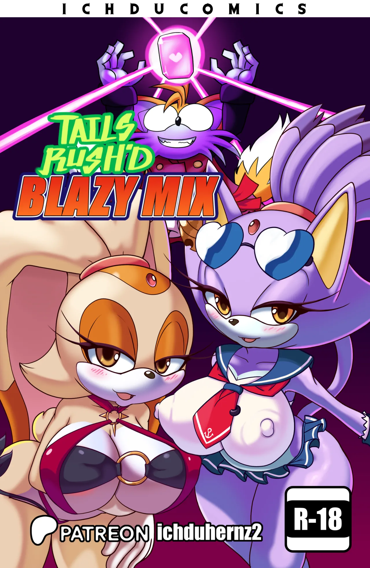 Tails Rush´d: Blazy Mix Act 1 and 2 page 1 full