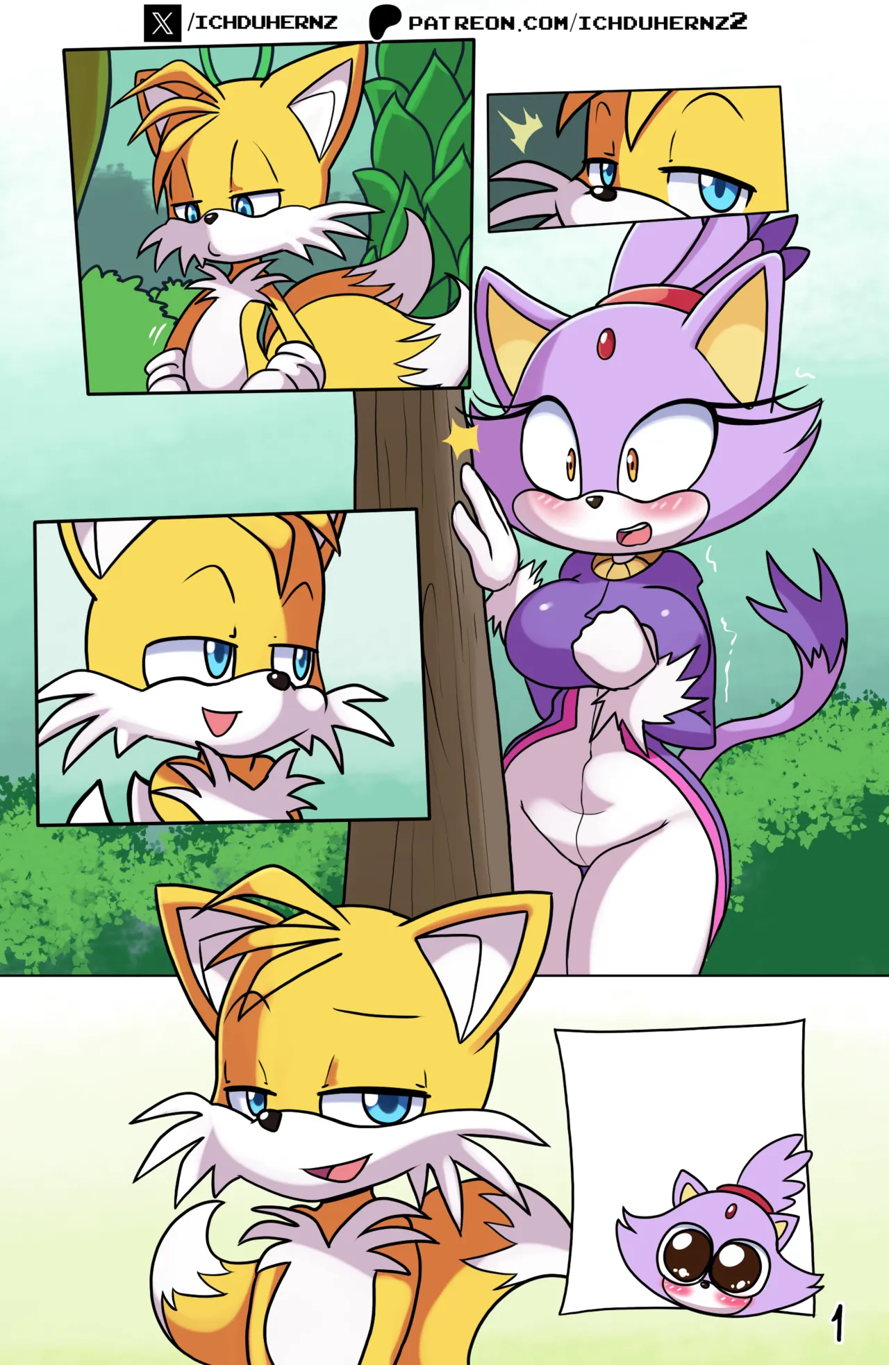 Tails Rush´d: Blazy Mix Act 1 and 2 page 4 full