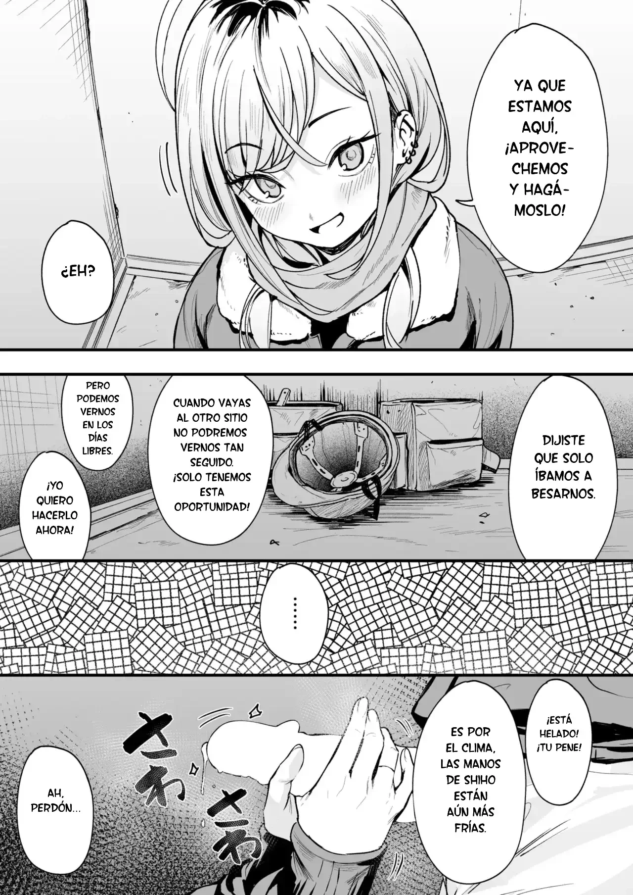 Fuyu to Genba to Sagyou Gal｜Invierno, La Obra y La Gal Obrera page 9 full