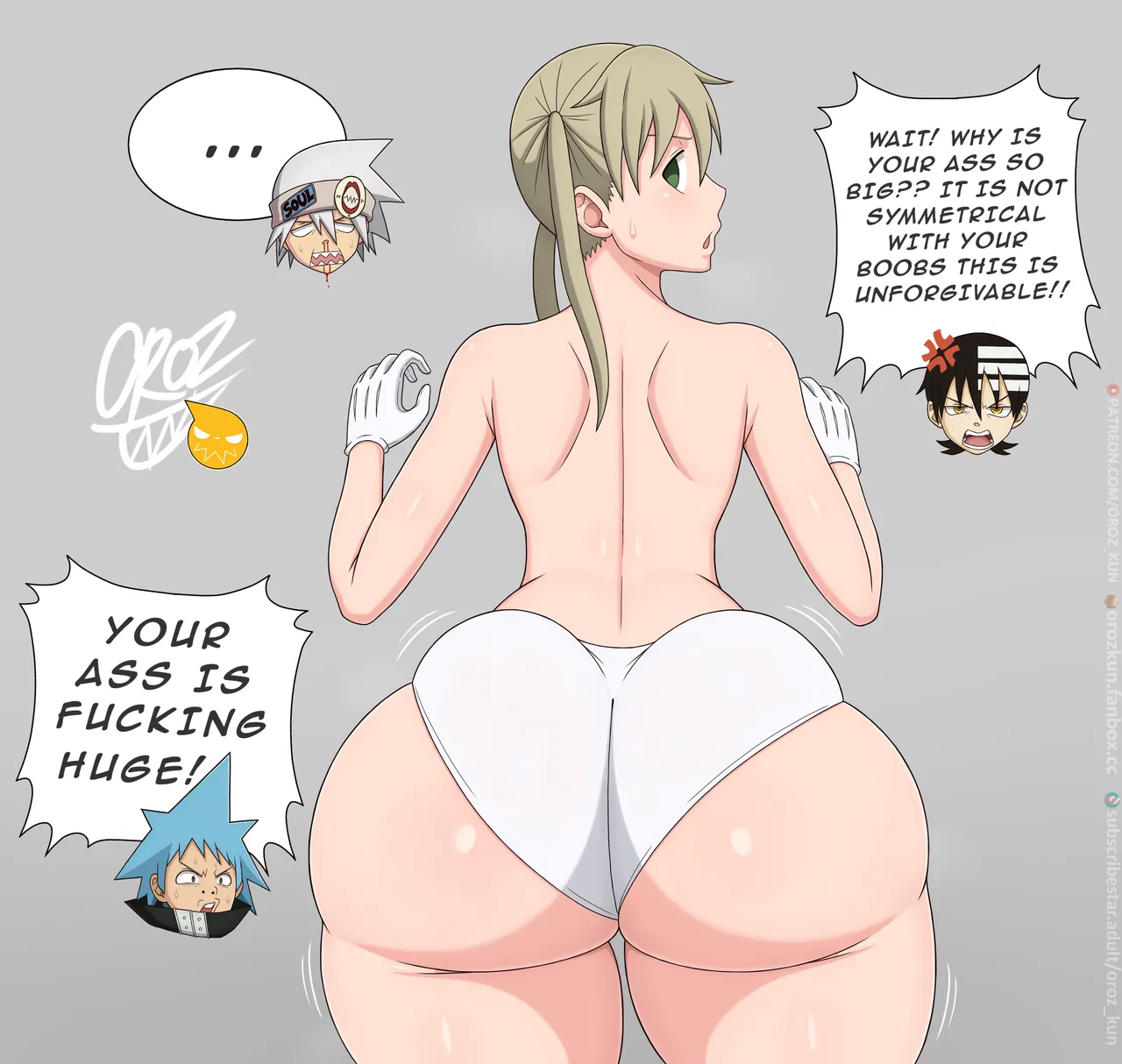 Analyzing Maka's body page 2 full