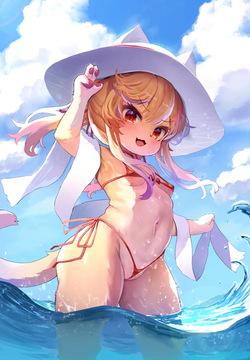 ひめかちゃんと海そのに