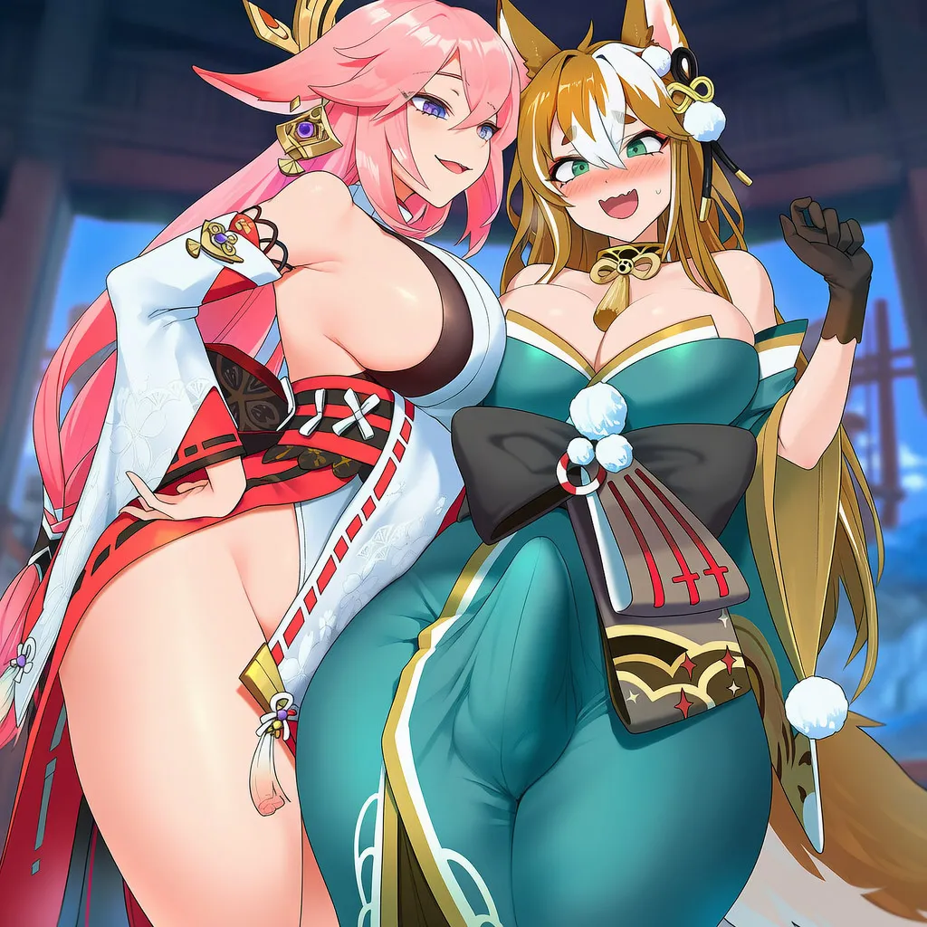 Futa Yae Miko x Hina vv55 page 10 full