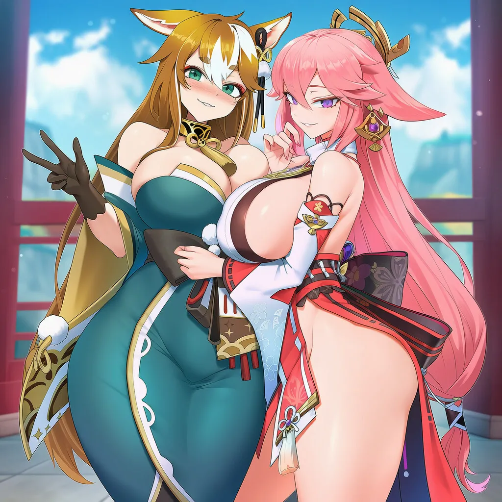Futa Yae Miko x Hina vv55 page 5 full