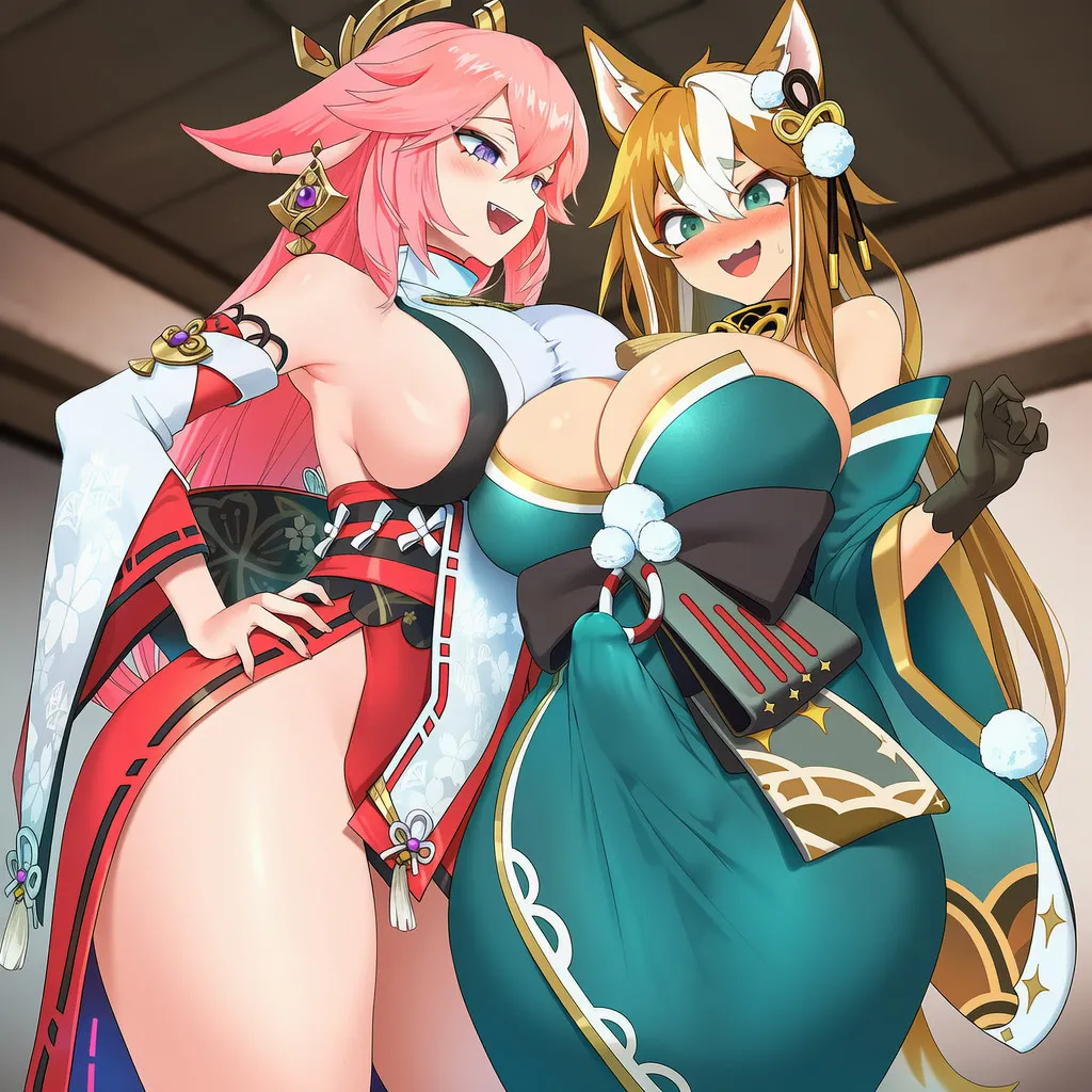 Futa Yae Miko x Hina vv55 page 8 full