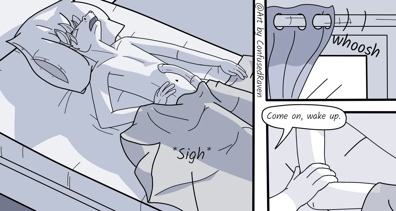 Unusual Vacation #1 - Hard beginning page 3 full