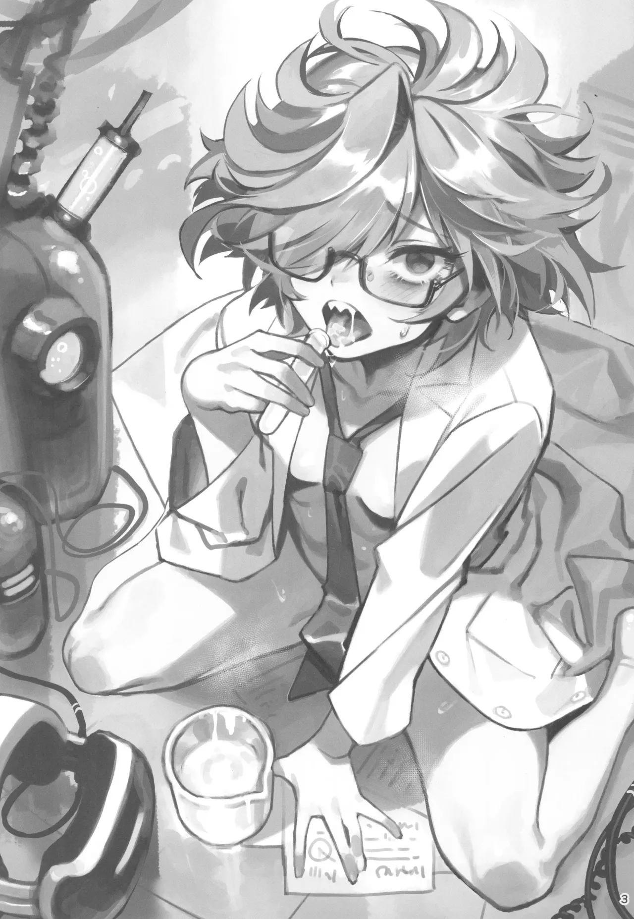 Tensai Hakase na Senpai ga Yarichin na Kouhai ni NTRreta Hanashi | 천재 박사 선배가 문란한 후배에게 NTR 당한 이야기 page 3 full