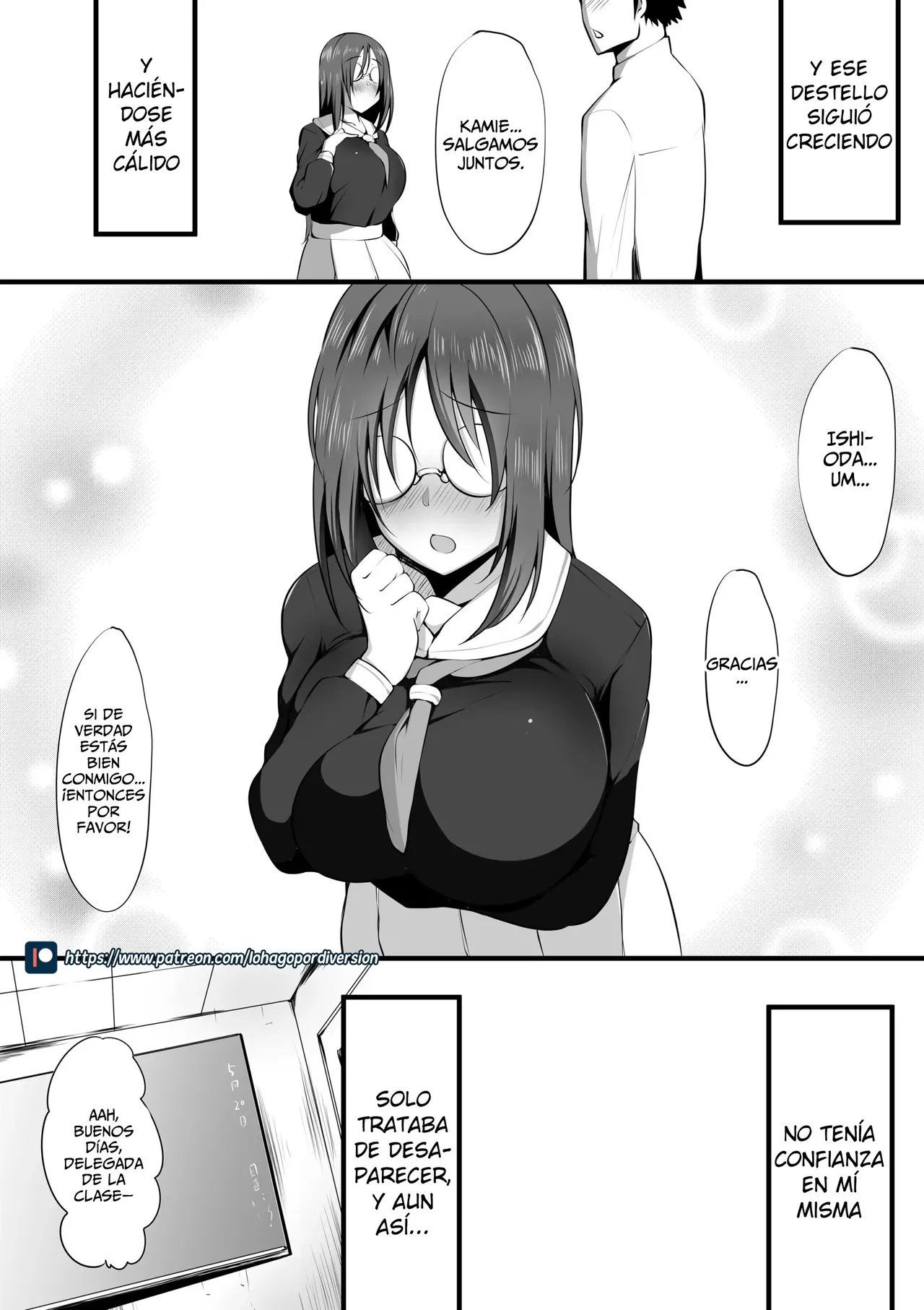 Megane no Oku no Kimi ~Kanotorare~｜La Chica Detras De Los Lentes ~Novia NTR~ page 3 full