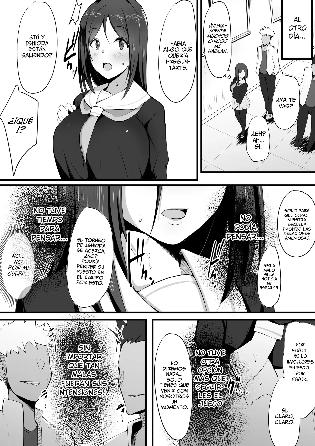 Megane no Oku no Kimi ~Kanotorare~｜La Chica Detras De Los Lentes ~Novia NTR~ page 5 full