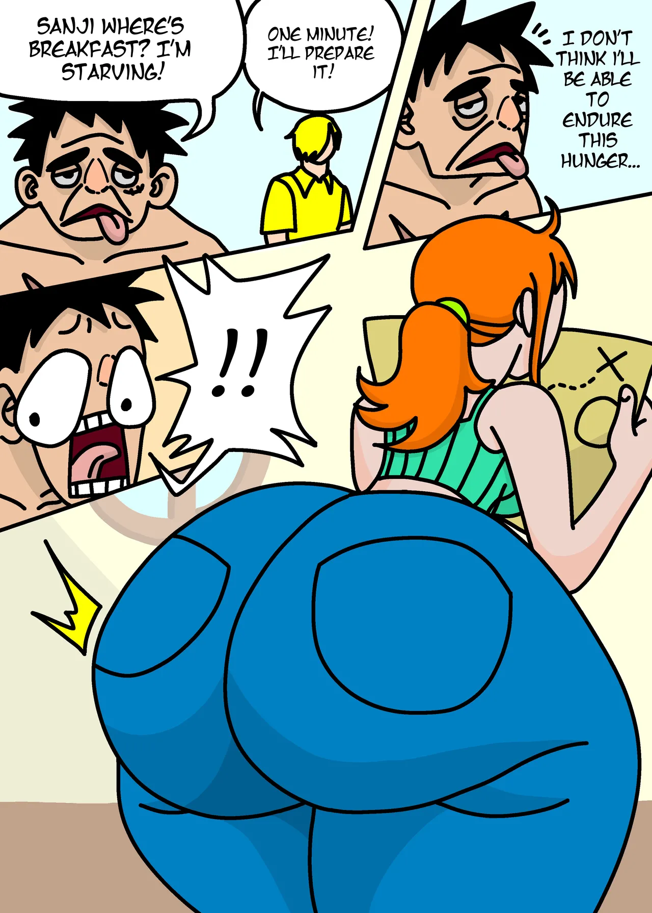 One Piece - Luffy's Breakfast page 1 full