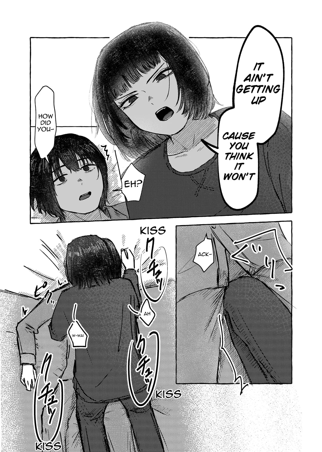 There's no way you wouldn't get it up with me  English page 8 full