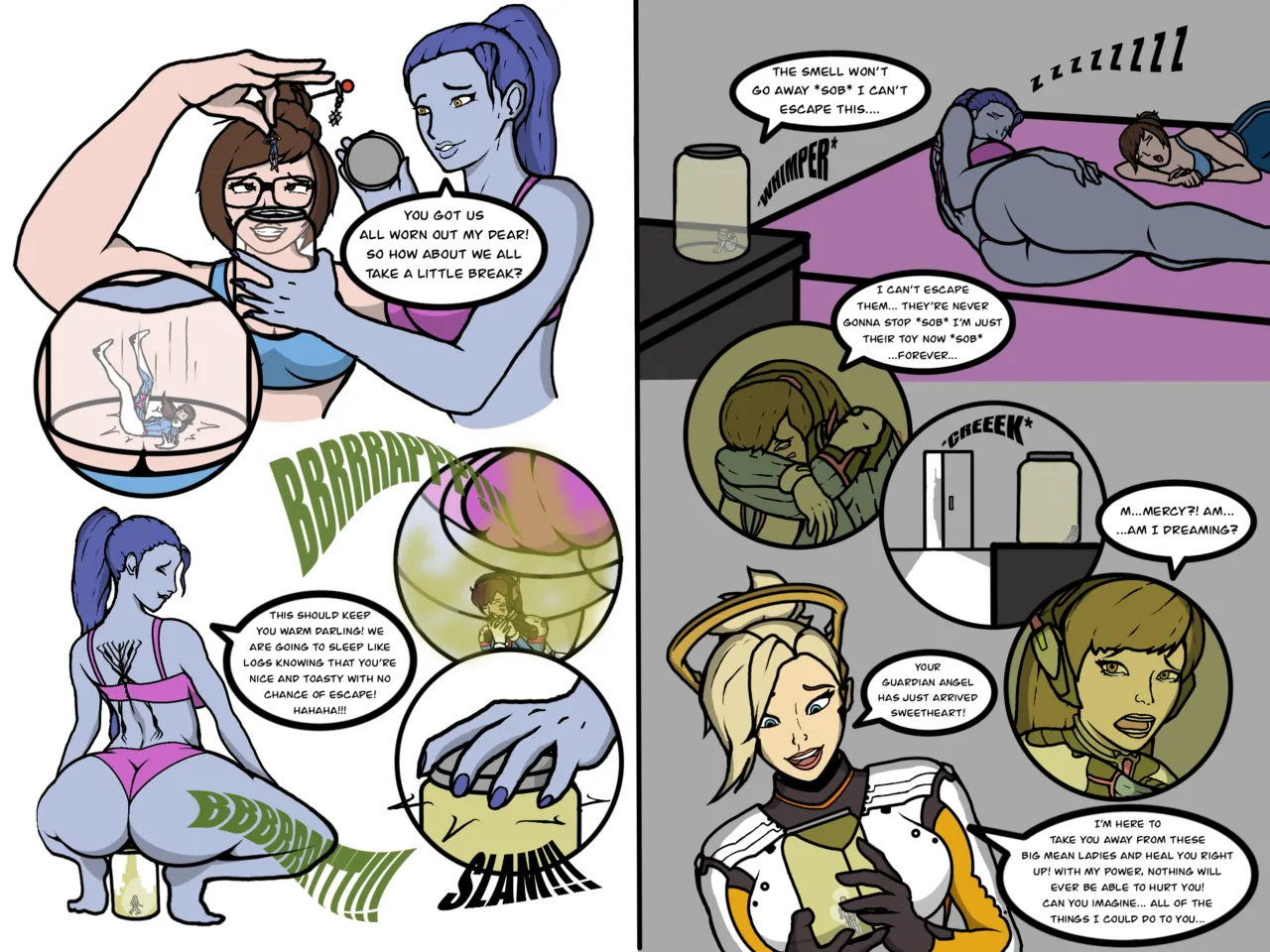 Widow And Mei’s Big Booty Play page 9 full