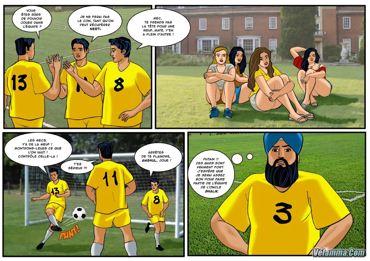 Velamma - 043- Velamma L'assistante sexy de l'entraîneur page 2 full