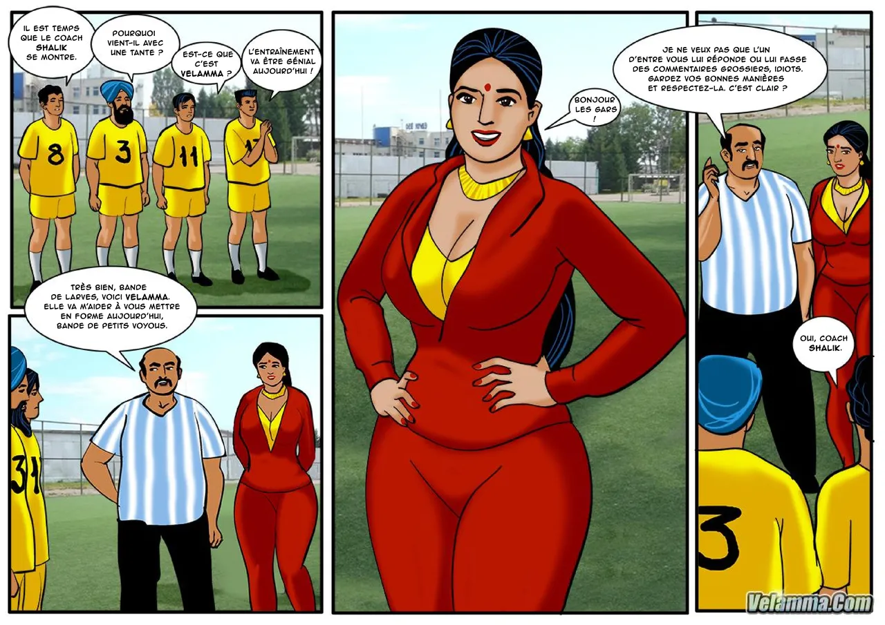 Velamma - 043- Velamma L'assistante sexy de l'entraîneur page 6 full