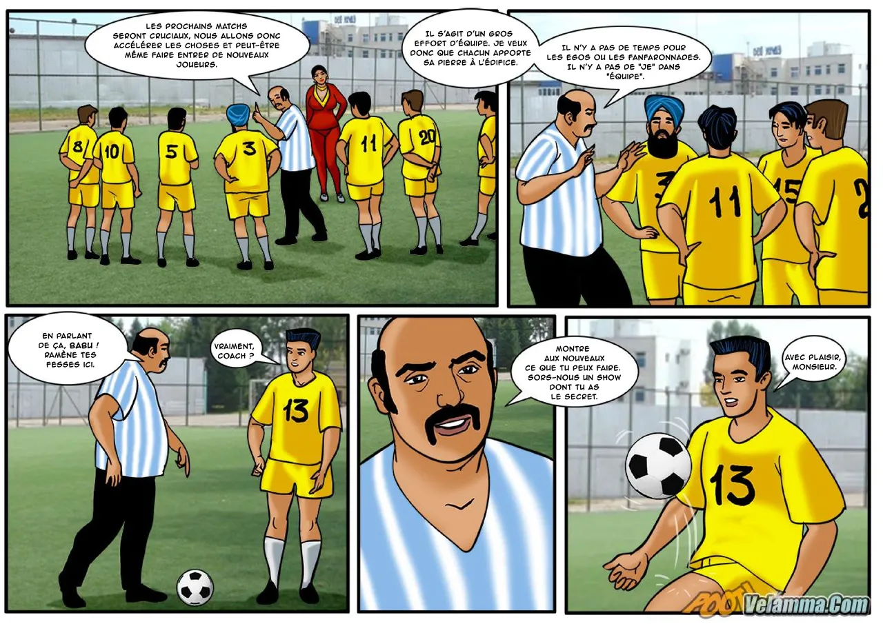 Velamma - 043- Velamma L'assistante sexy de l'entraîneur page 7 full