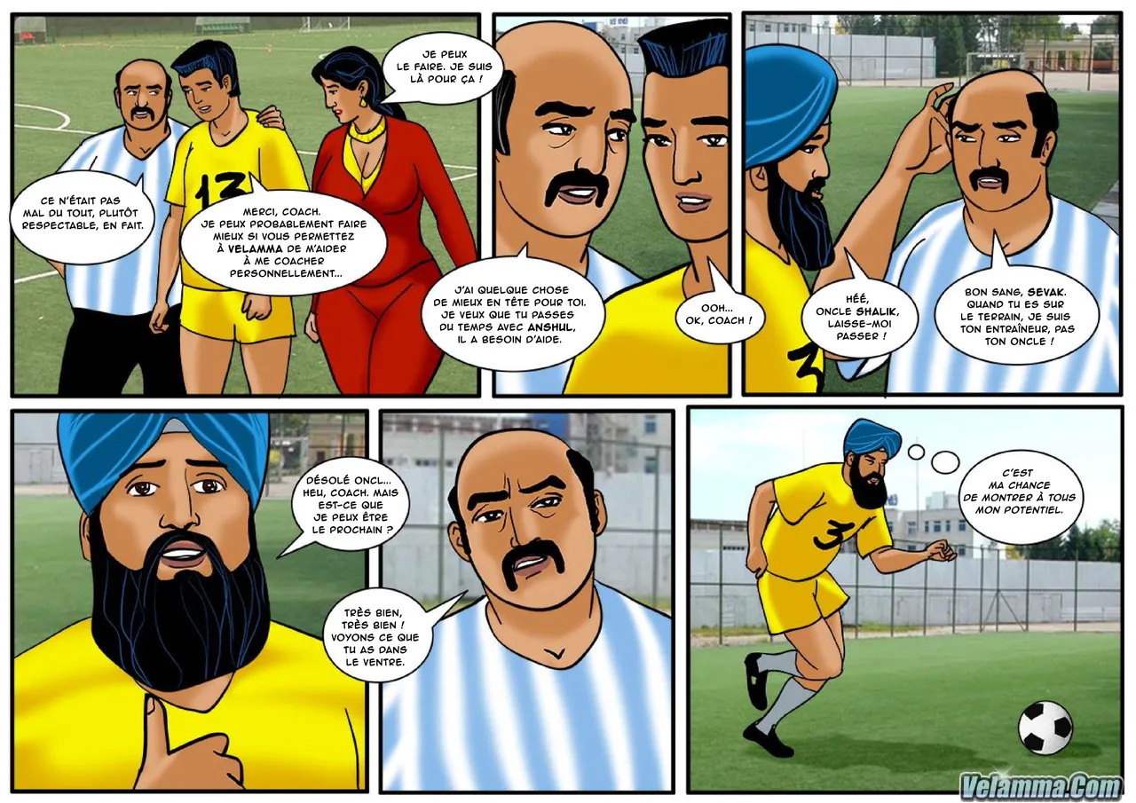 Velamma - 043- Velamma L'assistante sexy de l'entraîneur page 9 full