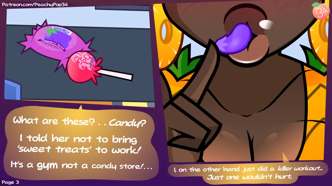 Pymapple X Cinnabun Closet Climax Comic &amp; Video page 4 full