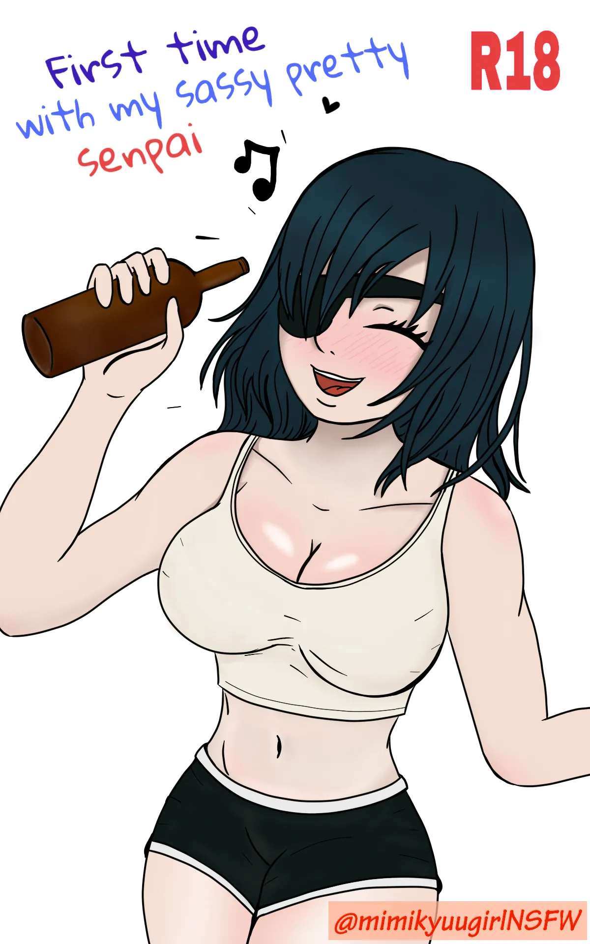 First time with my pretty senpai page 1 full