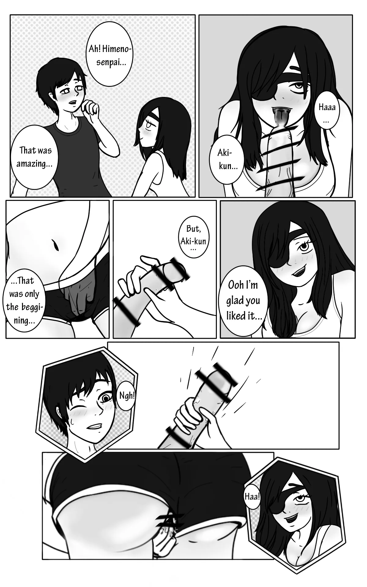First time with my pretty senpai page 10 full