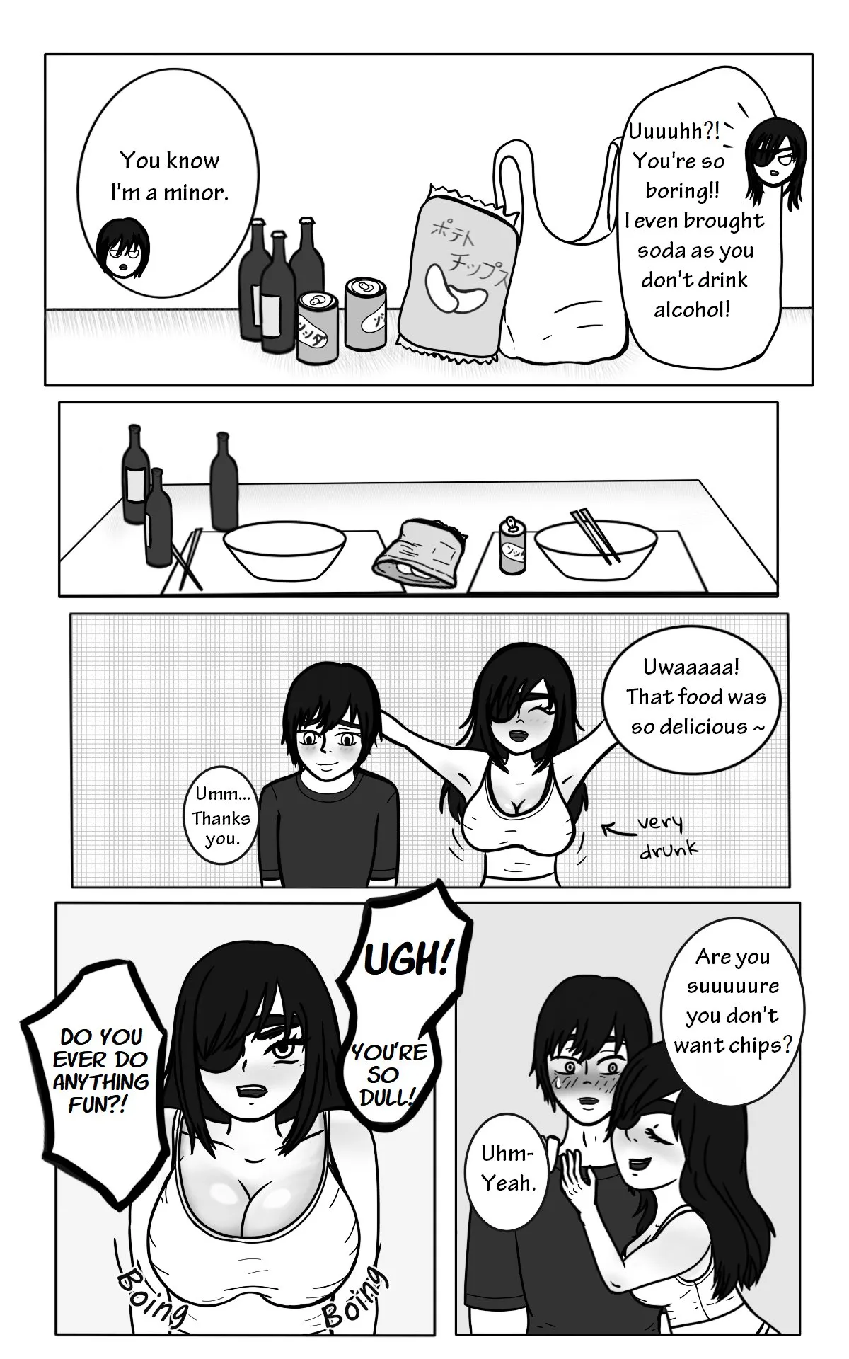 First time with my pretty senpai page 4 full