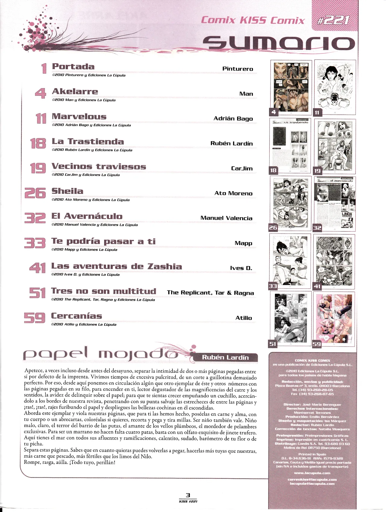 Kiss Comix #221 page 2 full