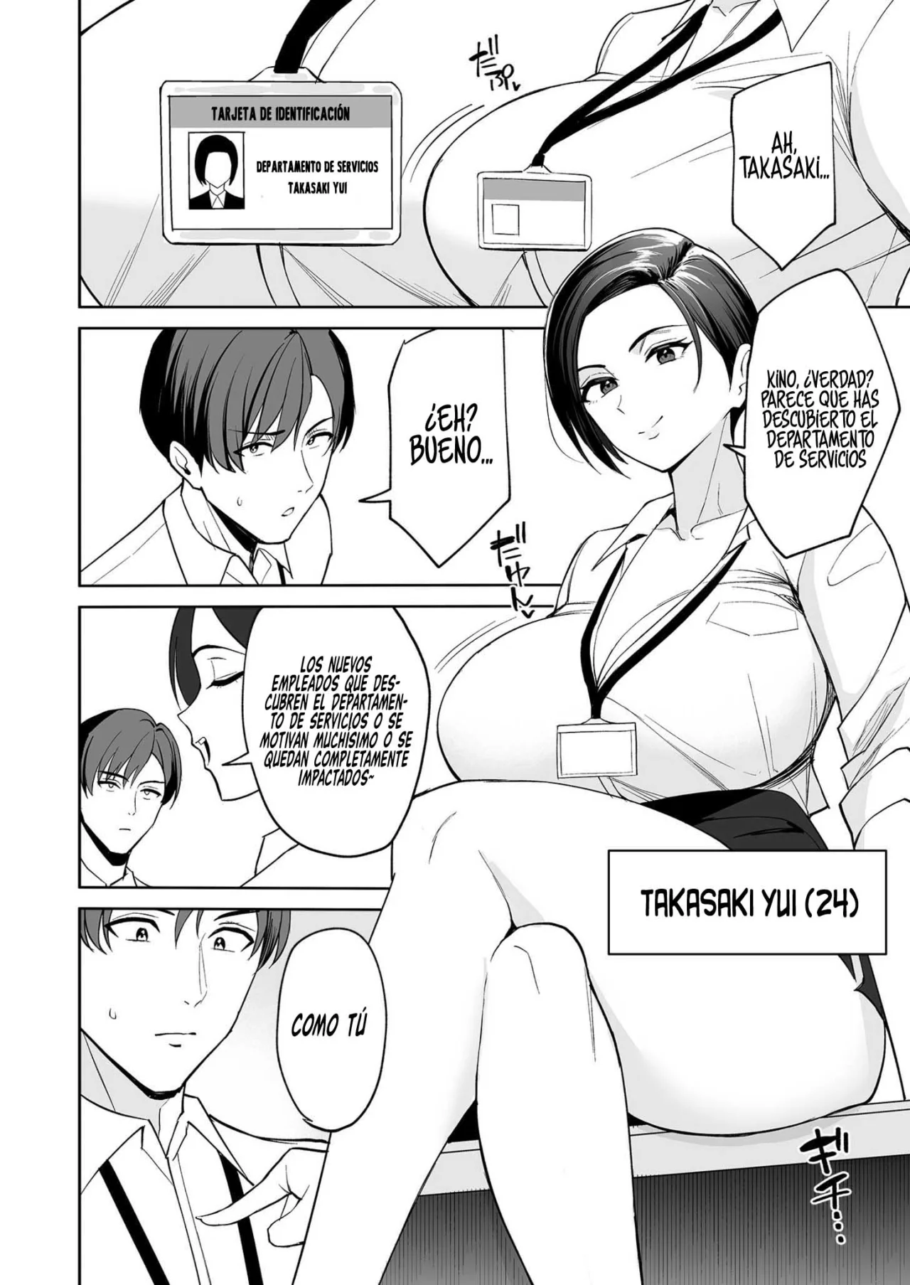 Gohoubi wa Karada de. ~Ero-sugi Fukuri Kousei wa Seishori-ka no Oshigoto~ ｜Recompensa Sexual por Esforzarse ~Servicios Especiales del Departamento de Asuntos Sexuales, Exclusivo para Miembros de la Empresa"~ page 10 full