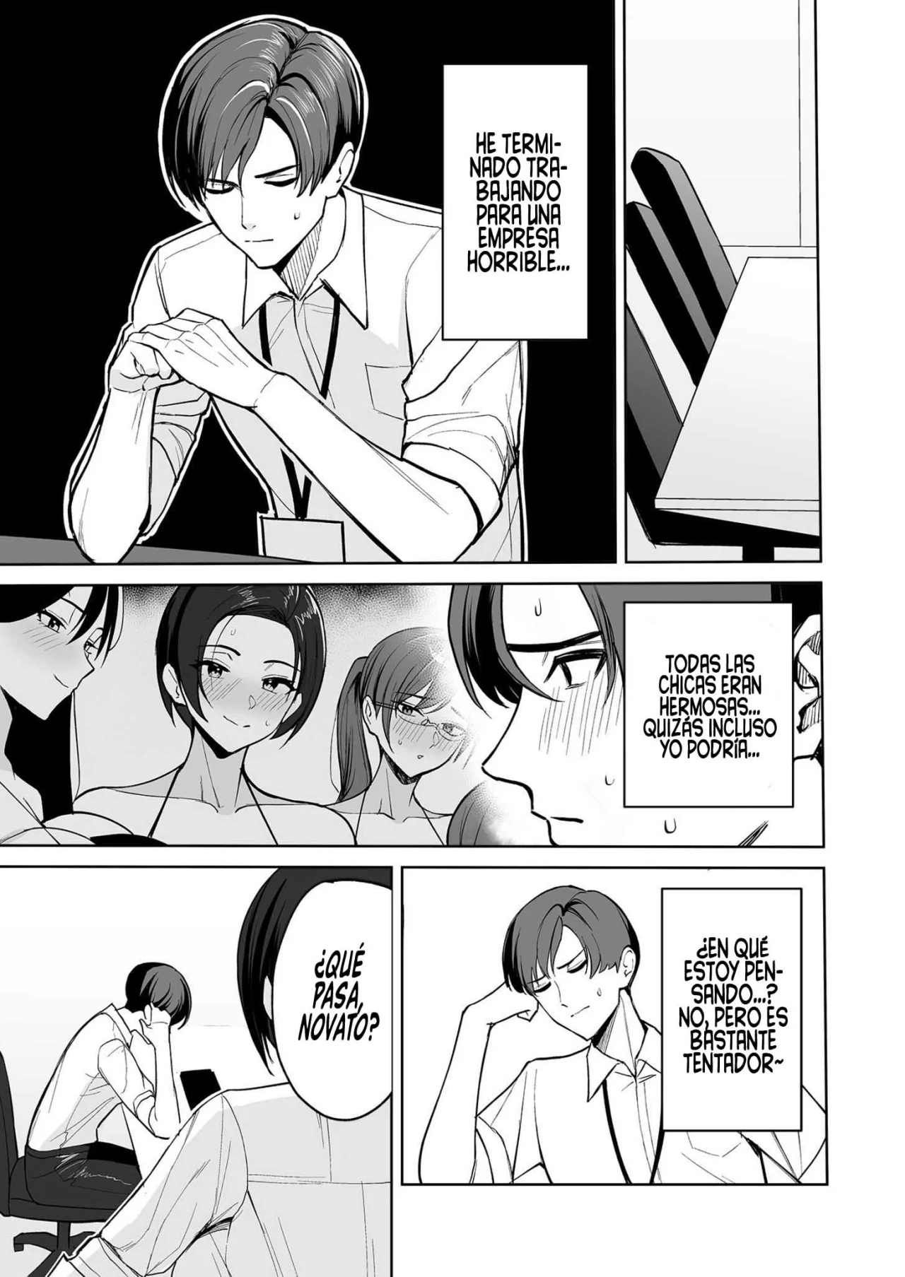 Gohoubi wa Karada de. ~Ero-sugi Fukuri Kousei wa Seishori-ka no Oshigoto~ ｜Recompensa Sexual por Esforzarse ~Servicios Especiales del Departamento de Asuntos Sexuales, Exclusivo para Miembros de la Empresa"~ page 9 full