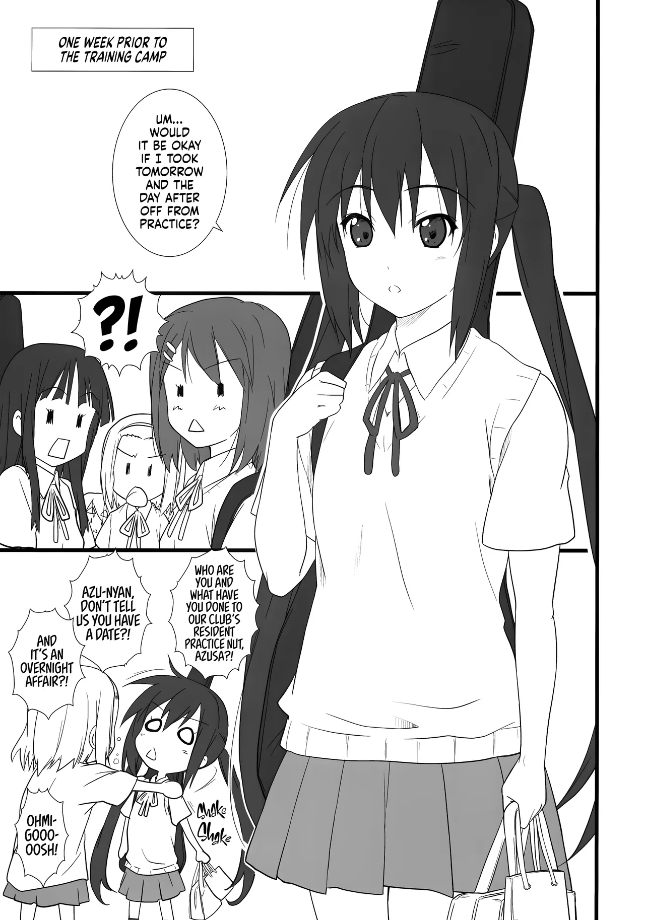 Neko Biyori -Nakano Azusa- ー Catty With a Chance of Love -Nakano Azusa- page 3 full