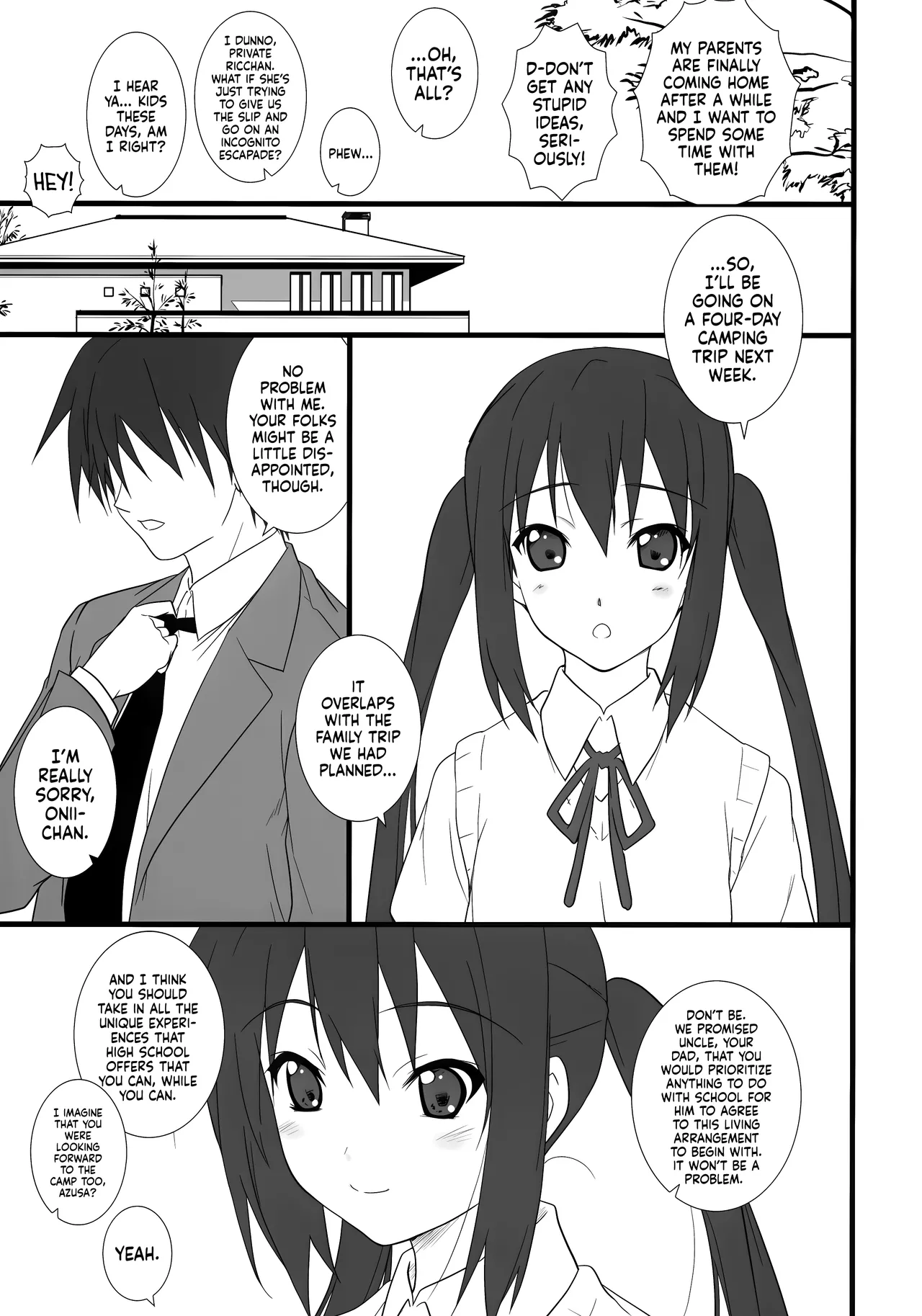 Neko Biyori -Nakano Azusa- ー Catty With a Chance of Love -Nakano Azusa- page 4 full