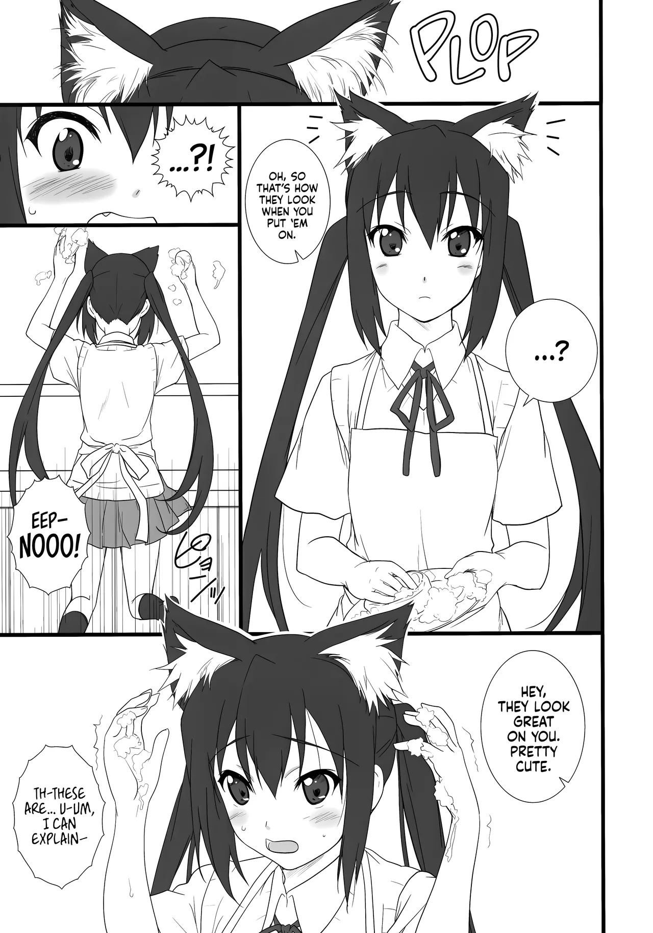 Neko Biyori -Nakano Azusa- ー Catty With a Chance of Love -Nakano Azusa- page 8 full