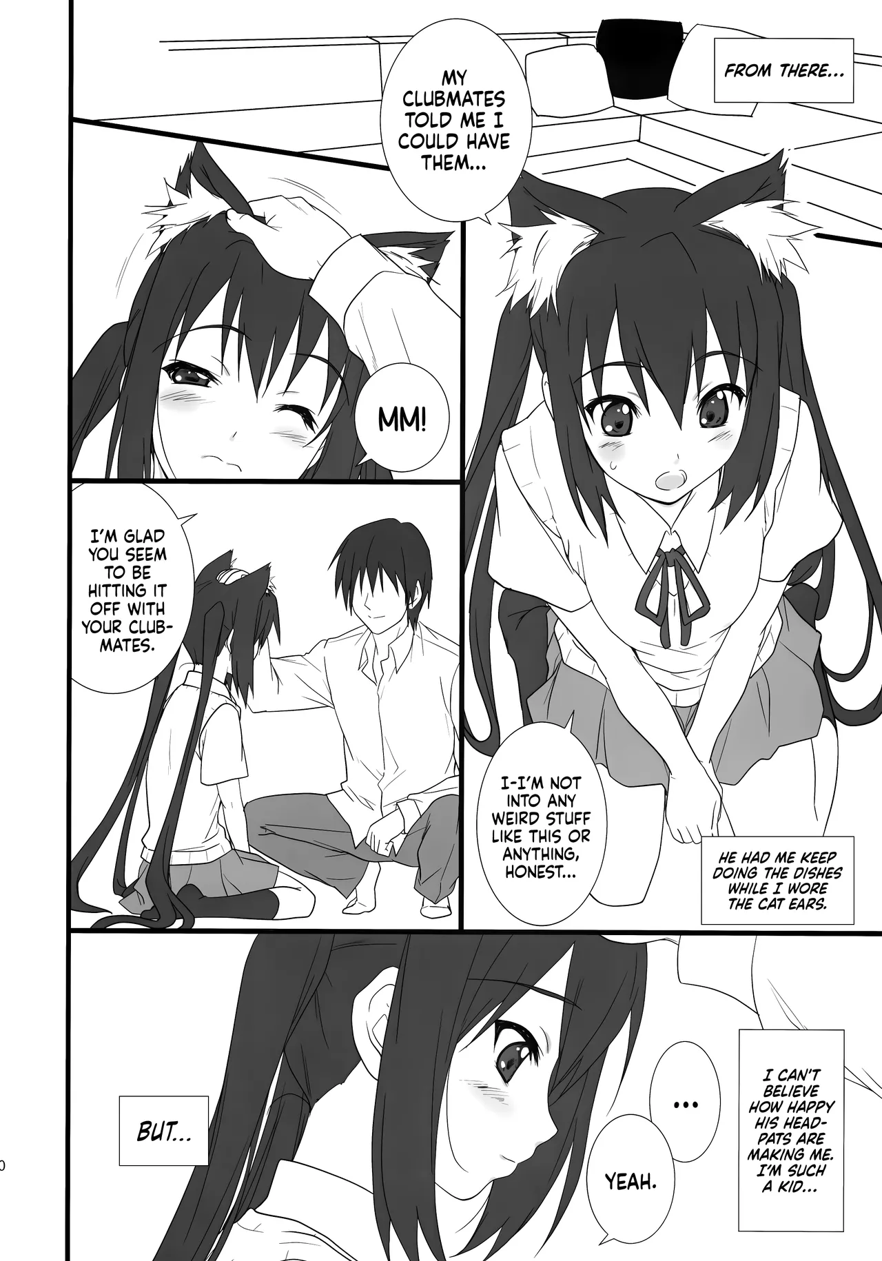 Neko Biyori -Nakano Azusa- ー Catty With a Chance of Love -Nakano Azusa- page 9 full