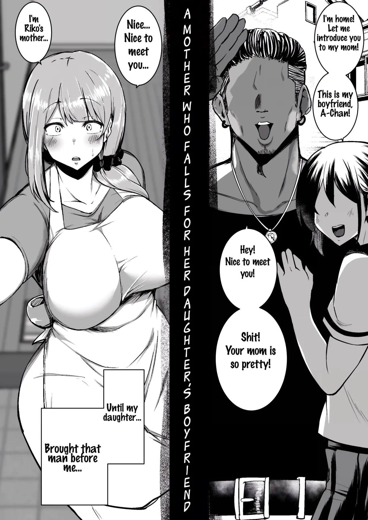 Musume no Kareshi ni Ochiru Okaa-san | A Mother Who Falls For Her Daughter's Boyfriend. page 3 full