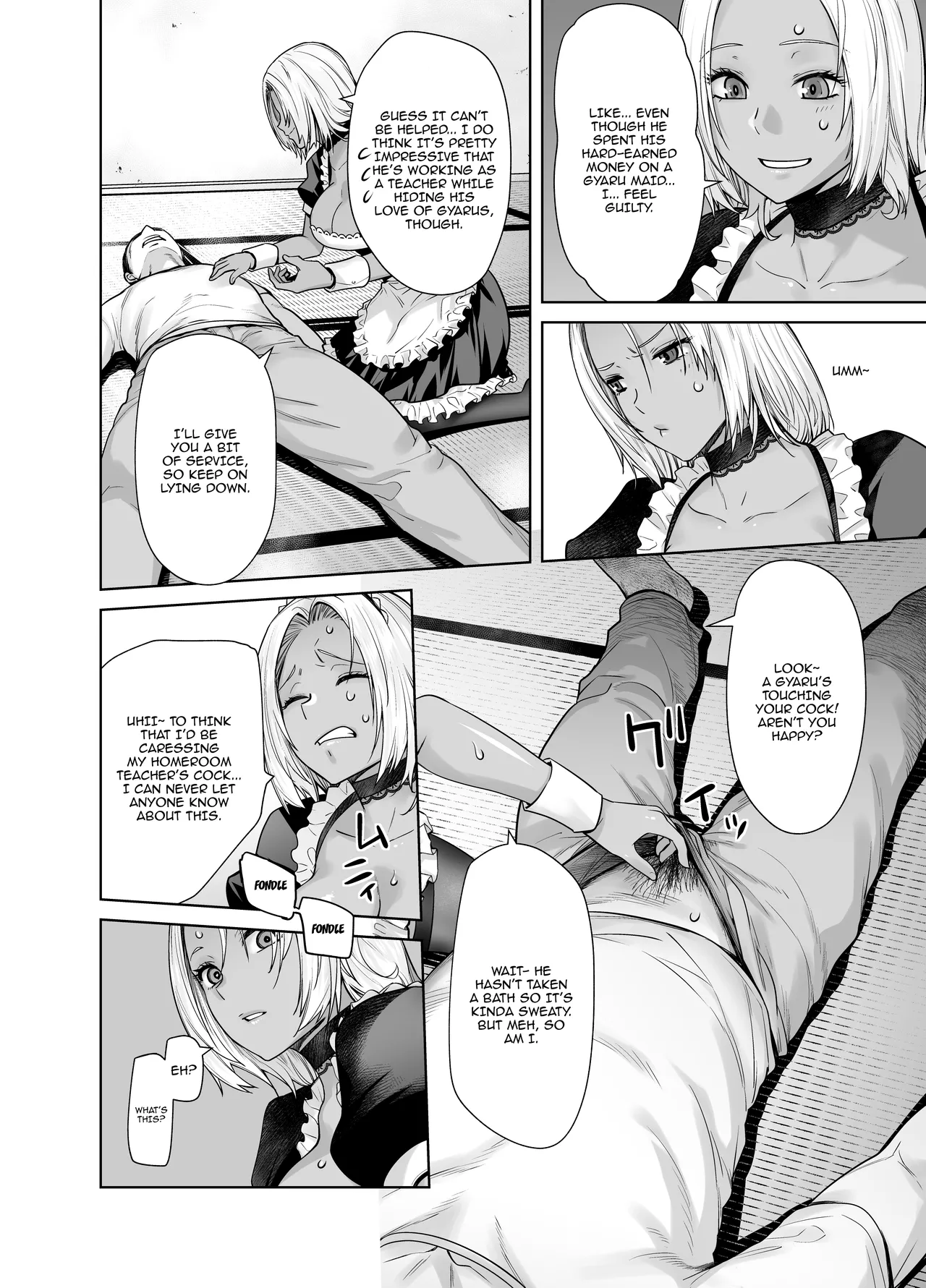 Tannin no Meido ni Nacchatta KURO GAL / The Black Gal Who Became The Homeroom Teacher's Maid page 9 full